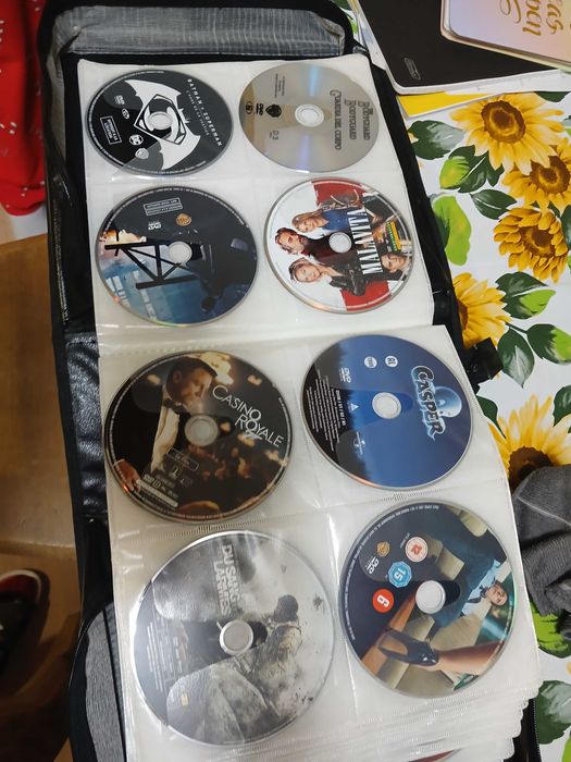 Capa organizadora de dvd's