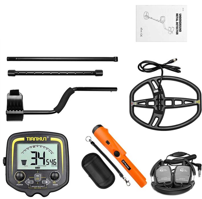 Detetor de metais semi profissional + pinpoint