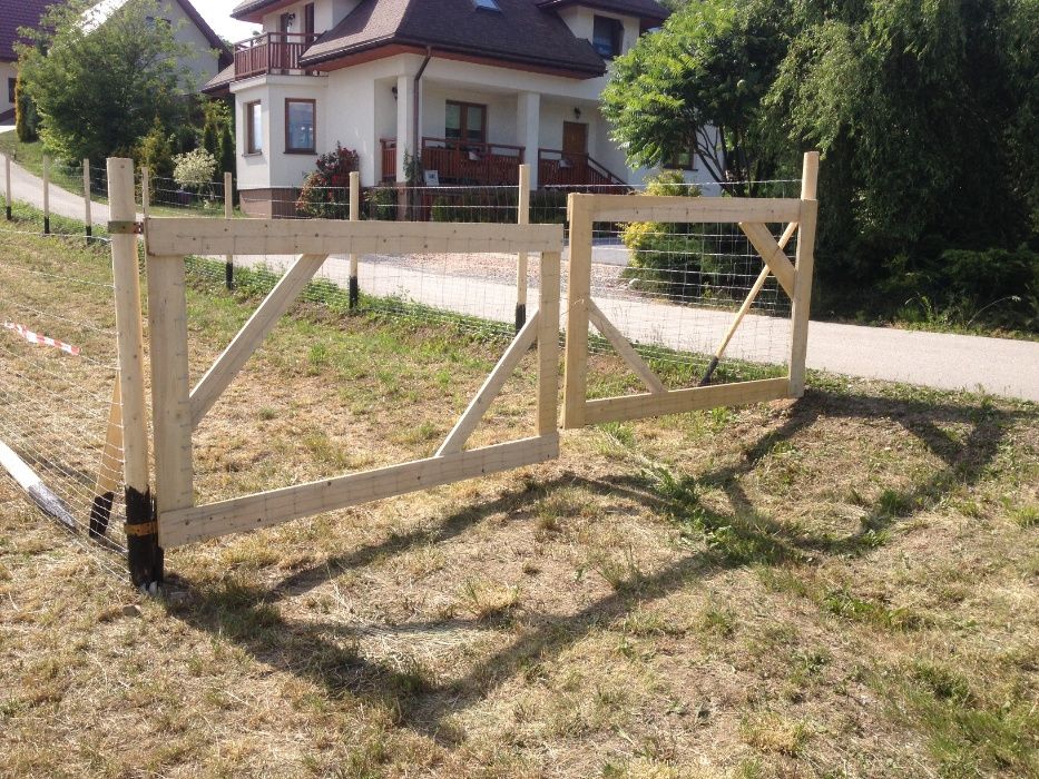 Ogrodzenia z Siatki Leśnej, Ogrodzenia Ranczo, Hodowlane,Tymczasowe