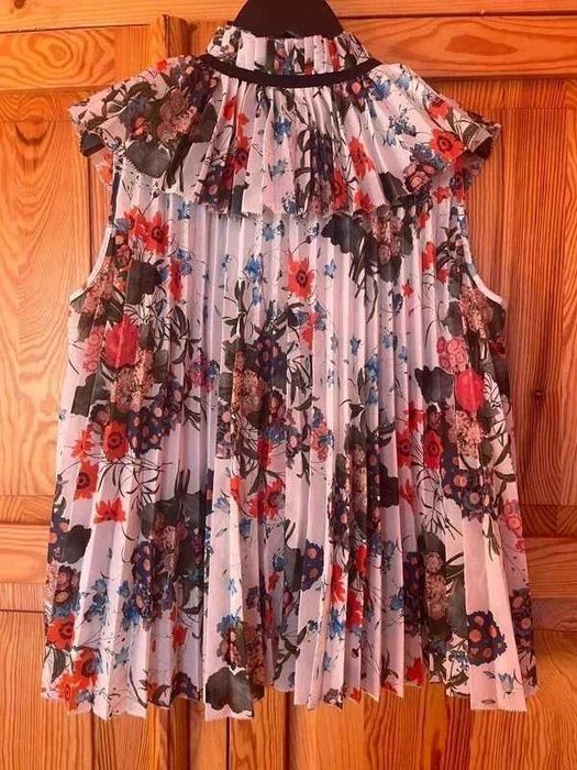 Erdem x H&M pleated floral S