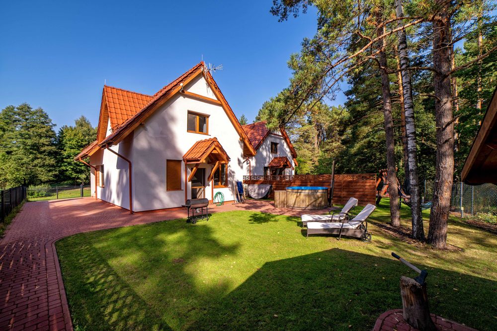 Komfortowy dom "Pod Żaglami" nad jeziorem Tajty