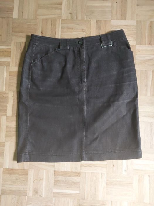 Czekoladowa spódnica Max Mara