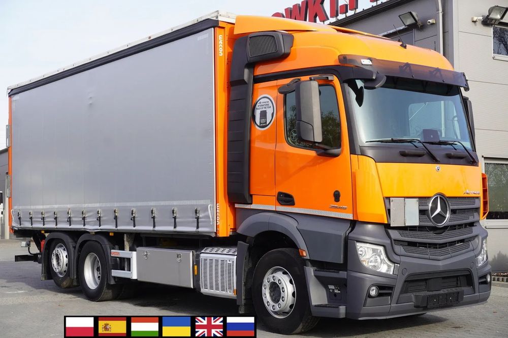 Mercedes-Benz Actros 2545 6×2 MP5 / FULL ADR / Firanka 17 EPAL  _240087