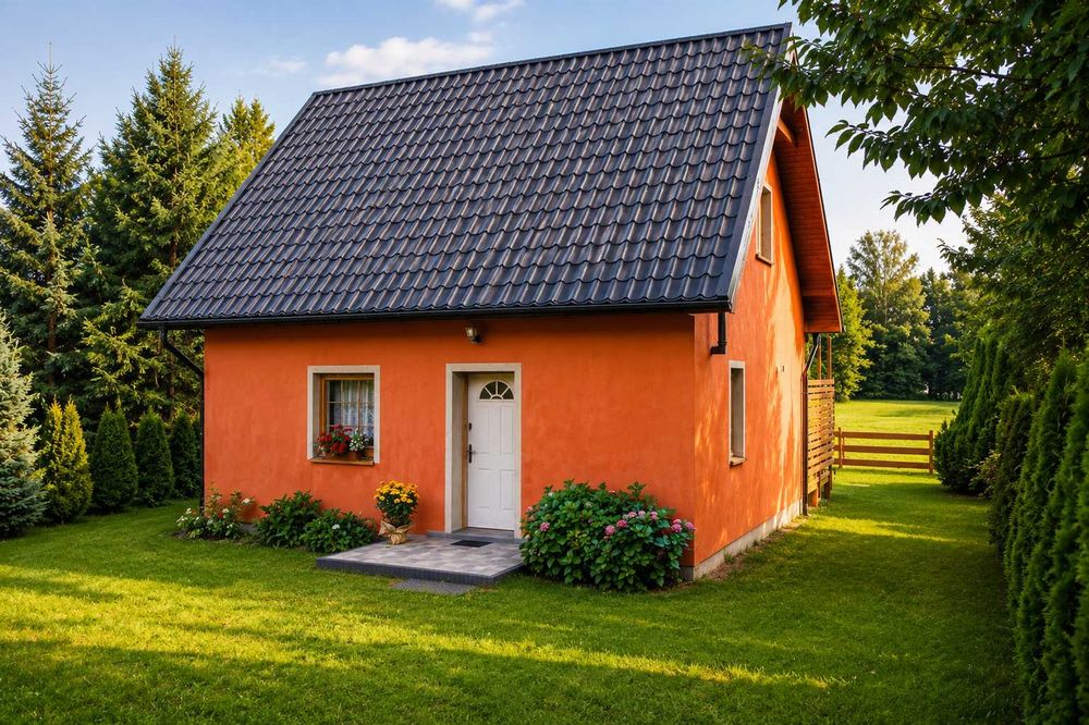 Zielona Dolina - Domek z balią nad jeziorem - Kaszuby - Gowidlino