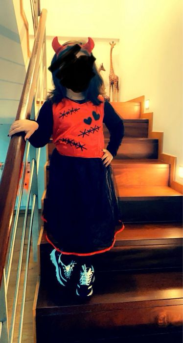Disfarce Halloween “ Diabinha “