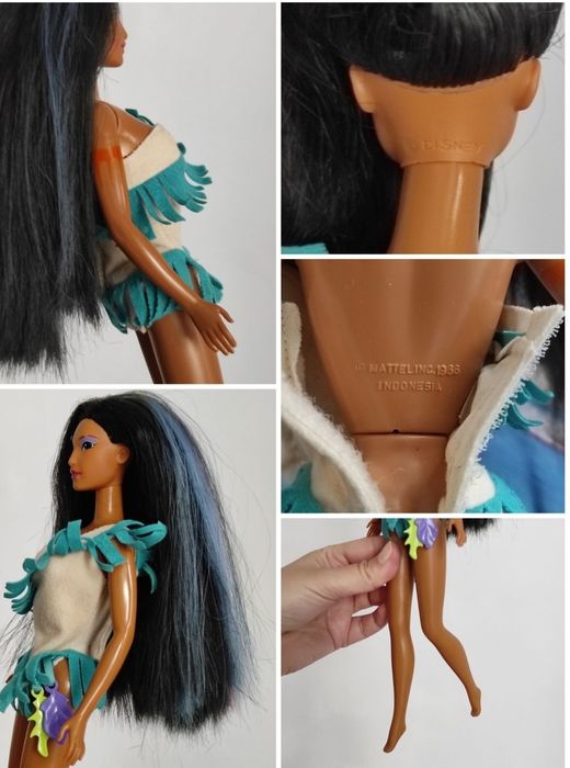 Кукла Барби Pocahontas Colour Splash Barbie Disney 1995