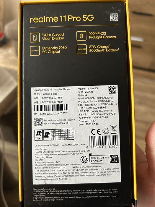 Realme 11Pro 8/256 GB