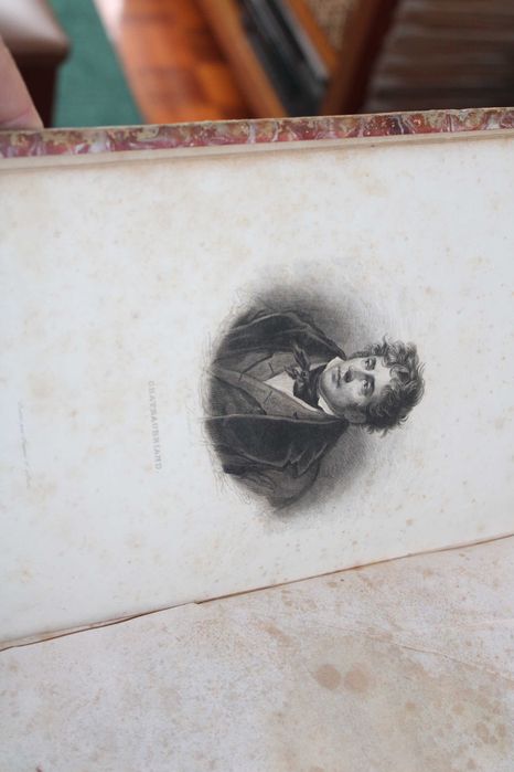 " CHATEAU BRIAND" FRANCAIS RENÉ GENIE DU CHRISTIANISME, 1ª EDIÇÃO 1838