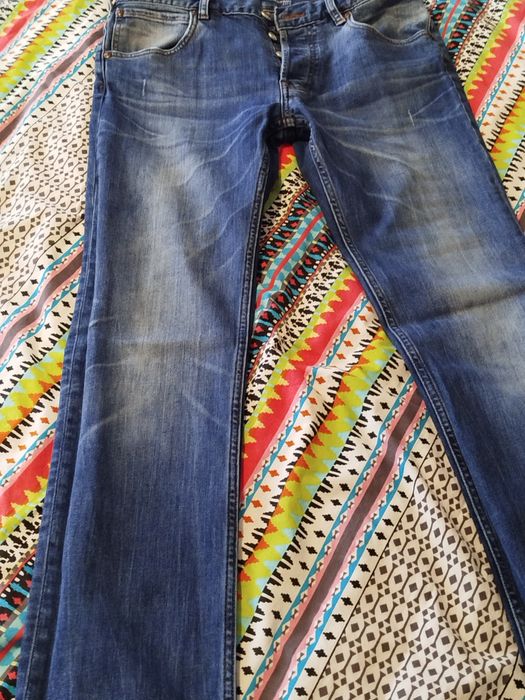 Nowe męskie spodnie jeansowe French Connections Slim 30 / 33