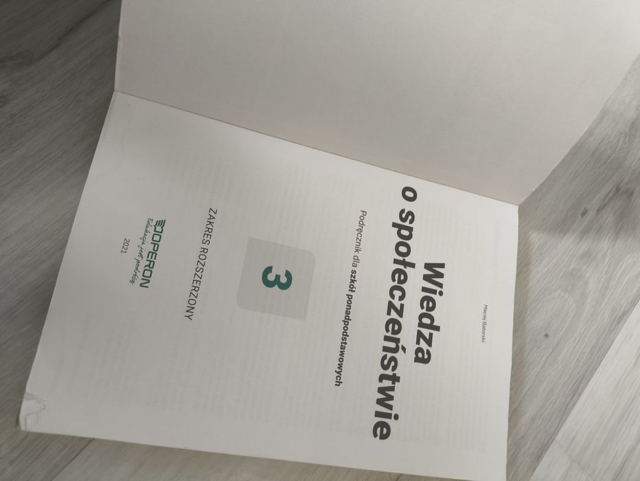 WOS podręcznik do klasy trzeciej operon