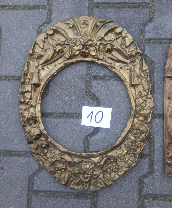 A004 Przetłoczka tarczy ozdoba starego zegara comtoise otwór 23,5cm