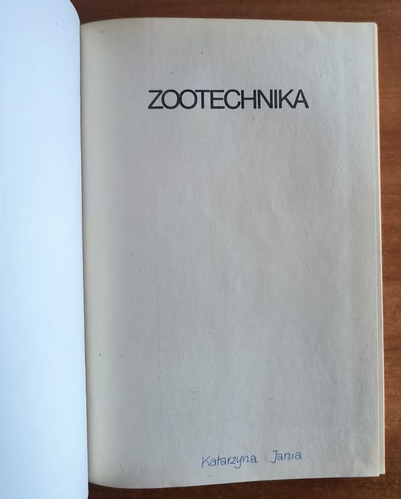 Zootechnika tom II