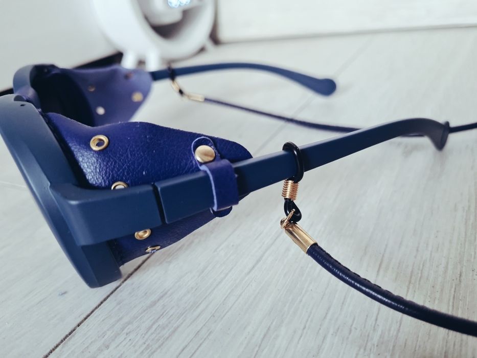 okulary górskie polaryzacyjne lodowcowe vintage motocyklowe ochronne