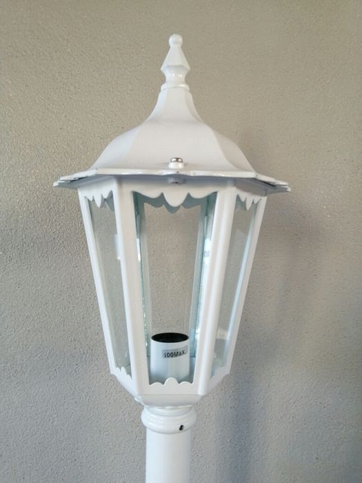 Candeeirode jardim exterior 120cm aluminio novo