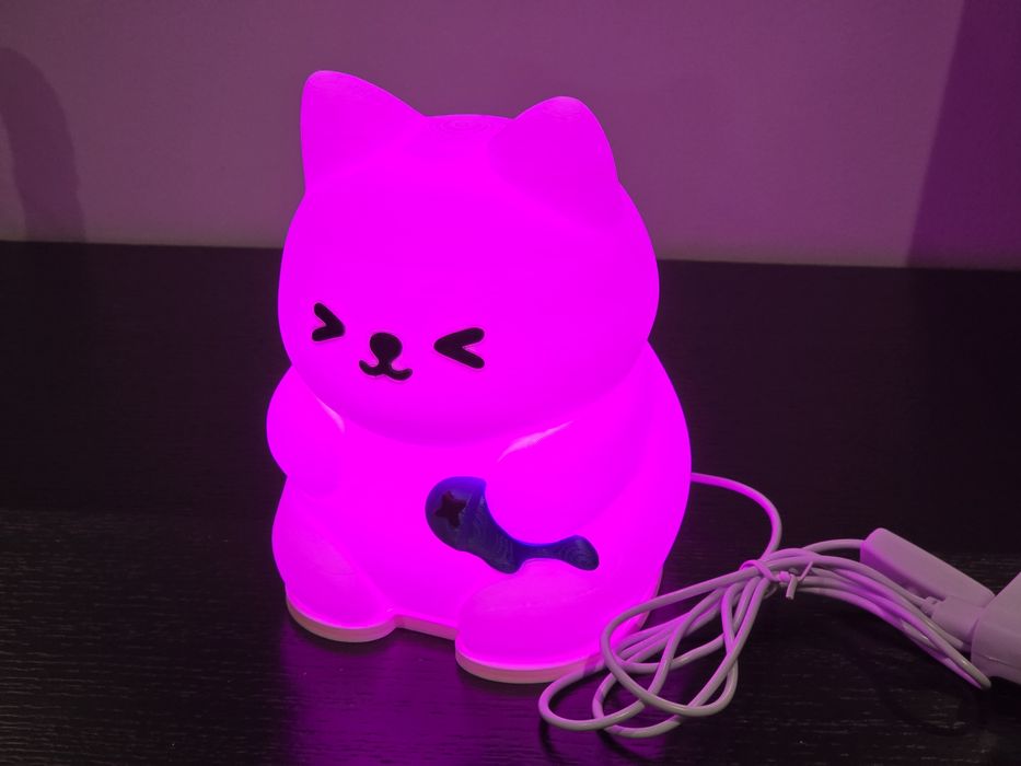 Luz Gato Meow Glow Multicolor
