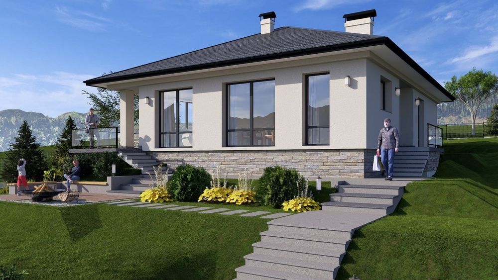 Продаж будинку в Карпатах с. Пістинь 124 м2 Комунікації підведено!