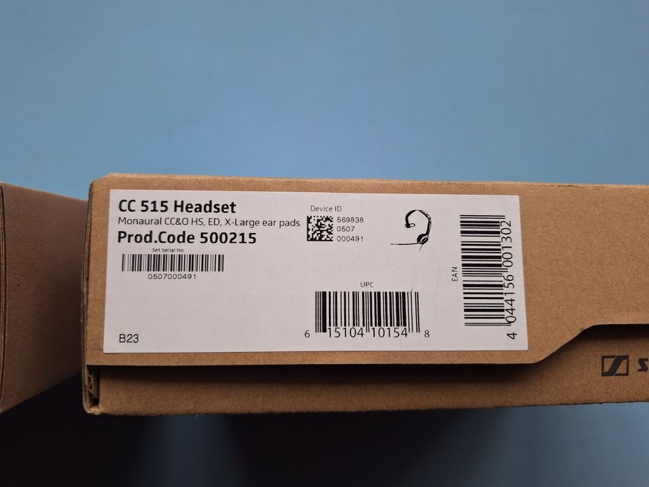 Słuchawka Nagłowna Sennheiser CC 515 Nowa