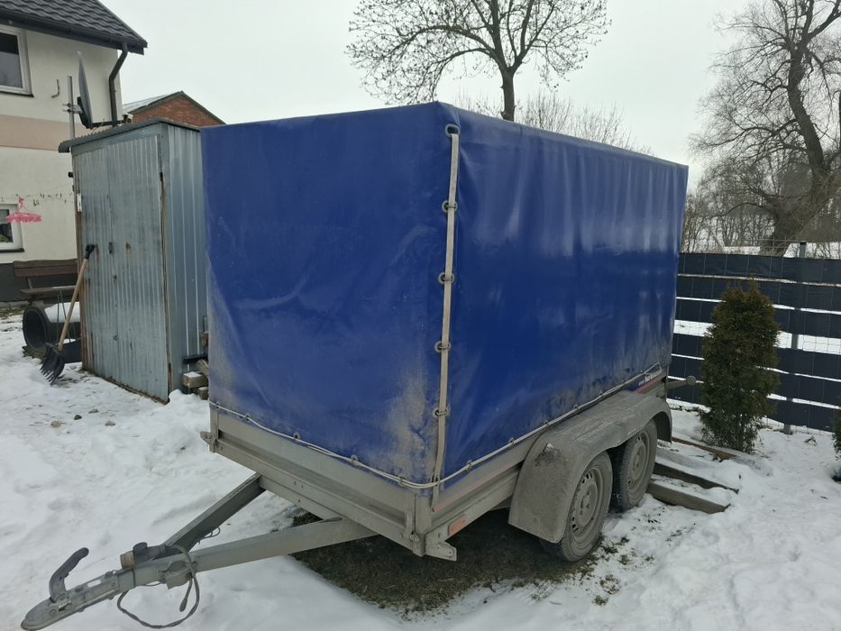 Przyczepa Niewiadow 266/132/148 h tandem dmc 750