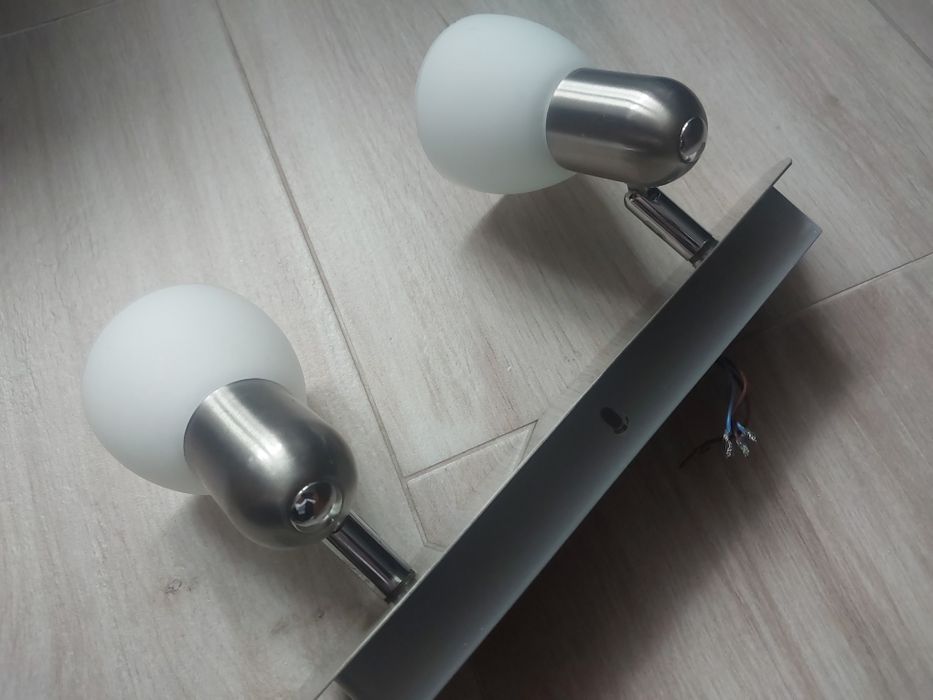Lampa sufitowa 2 klosze