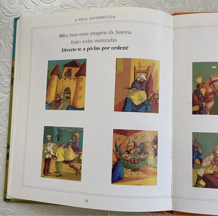 Livro: "A bela adormecida" (adaptado para crianças)