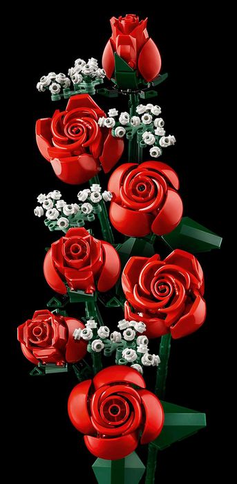 LEGO Botanicals Букет троянд 10328 - 822 деталі Аналог