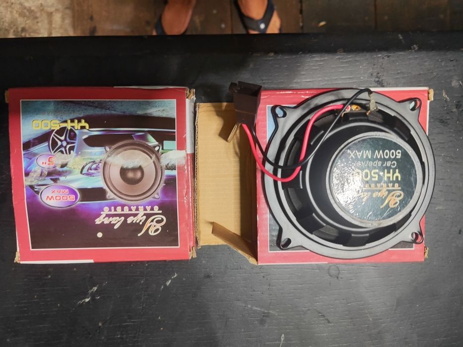 Colunas de som para carro novas