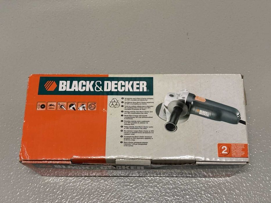 szlifierka kątowa Black Decker