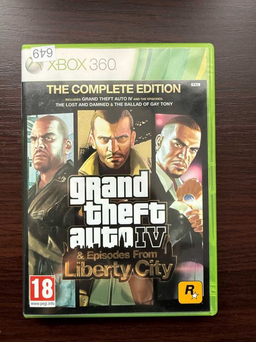grand theft auto iv & episodes from liberty city x360