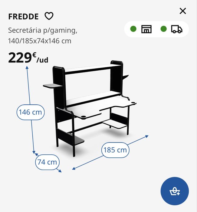 Secretaria fredde ikea