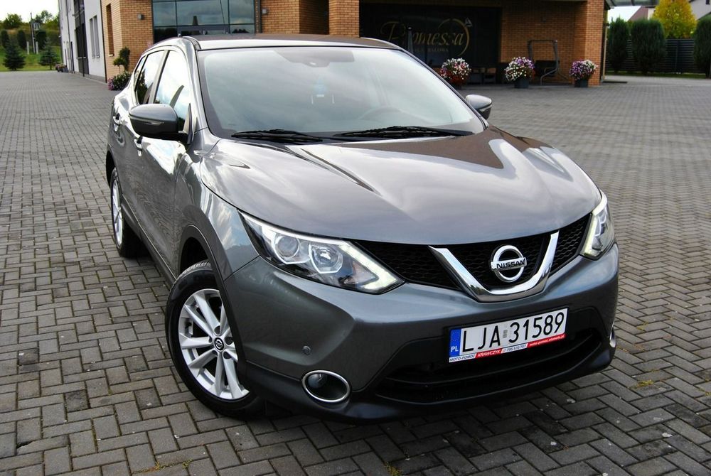 Nissan Qashqai Benzyna Turbo *REJ- PL * LEDY * Klima tronik * ALUSY 17" Zamiana
