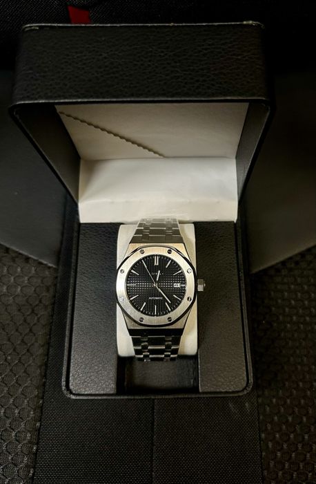 Zegarek automatyczny Seiko mod oak / royal oak czarny nh35 Tanio!!!