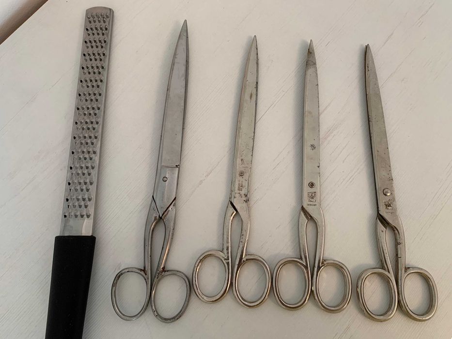 Nożyczki krawieckie Rostfrei oraz niemieckie i gratis