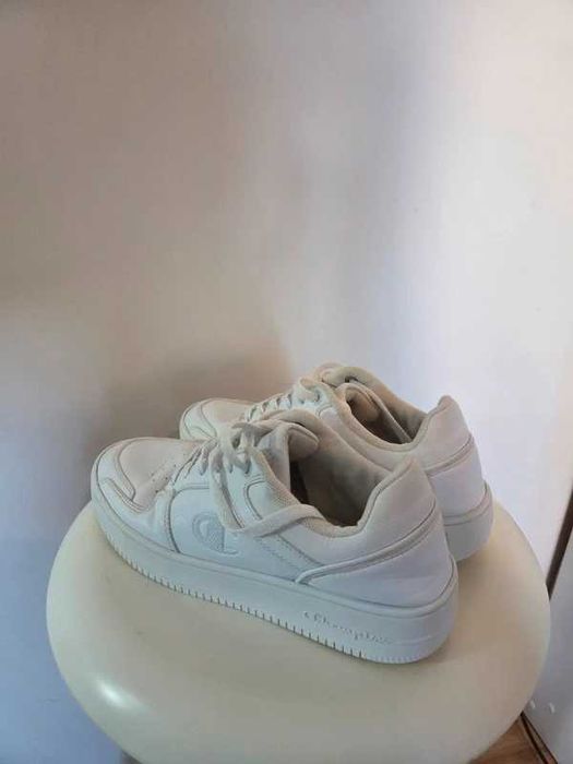 Damskie białe buty/sneakersy - Champion