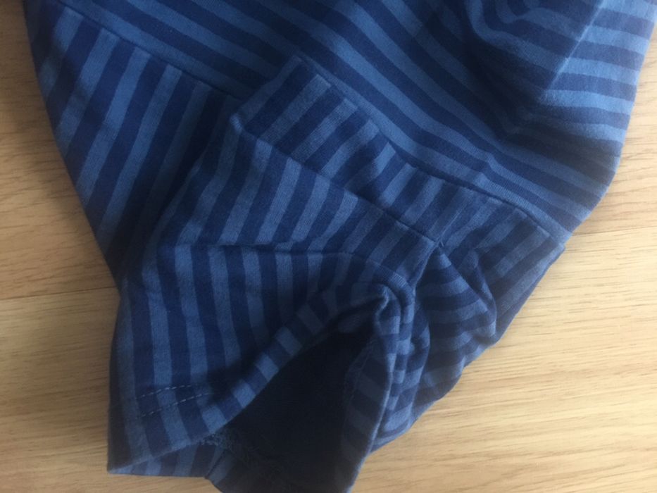 Bluza tunika granatowa