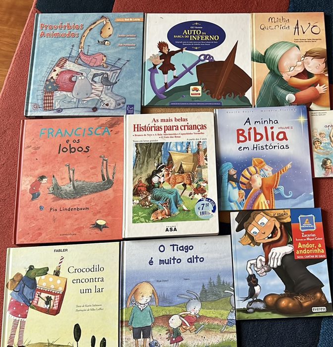 Livros para crianças - como novos