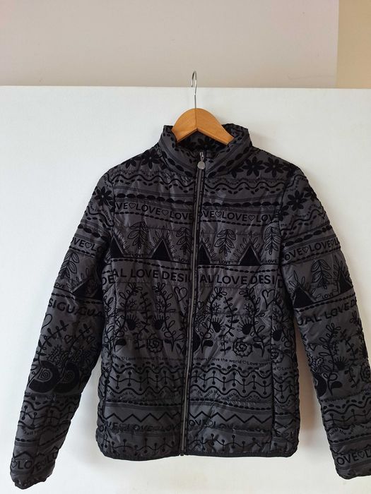 Nowa Kurtka Desigual r. 36 przejsciowa wiosenna, czarna