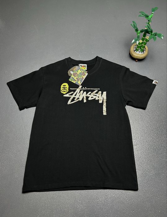 Футболка Бейп Стусі  останні розміри S, M«ЗНИЖКА» Bape Stussy