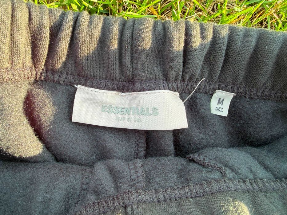 Spodnie Dresowe Czarne Essentials