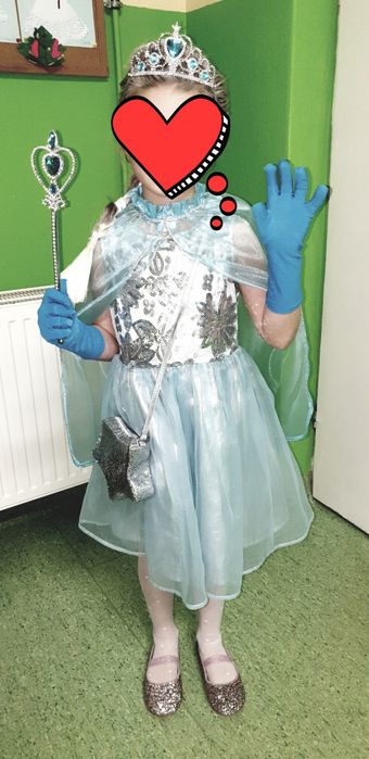 Strój Elsy z krainy lodu