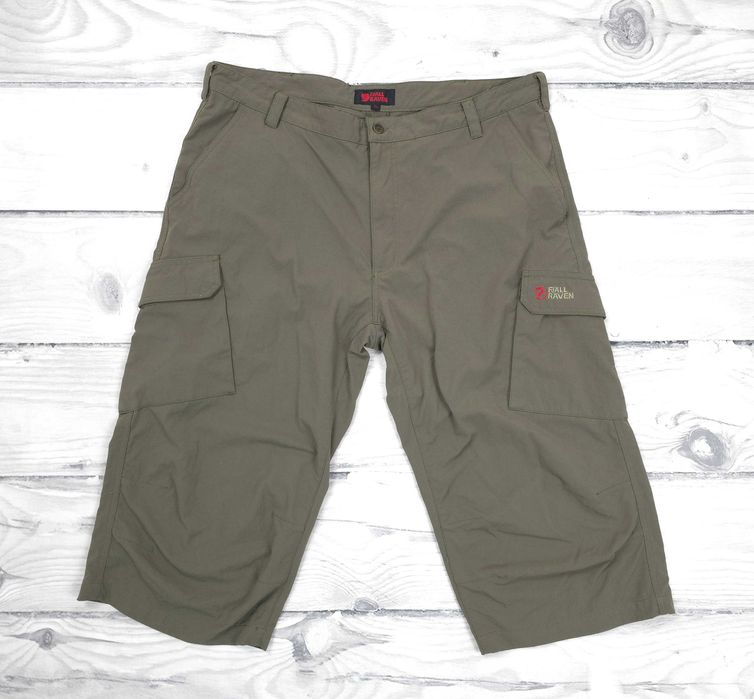 FJALLRAVEN Męskie Spodenki Szorty Khaki Oliwkowe Outdoor 56