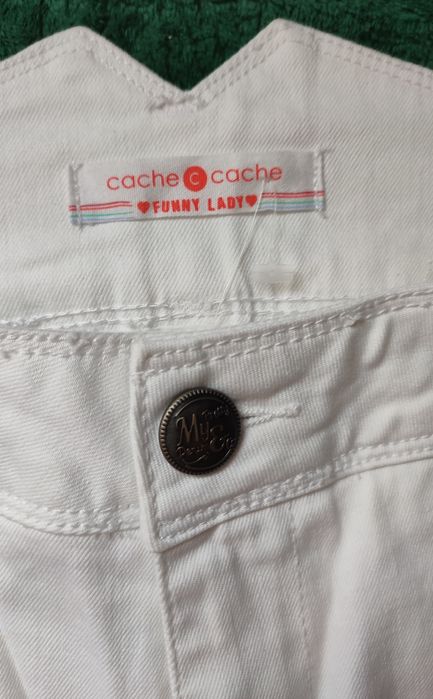 Nowe białe spodnie Cache Cache r.34