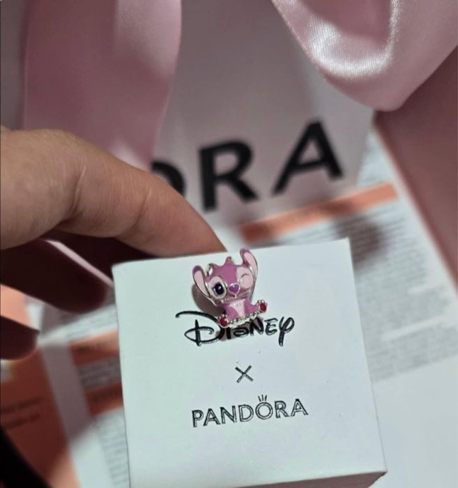 Conta Anjo Lilo &Stitch Disney NOVOS