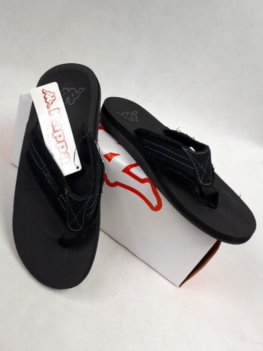 Nowe Japonki KAPPA Sea 242463 Black 1111 eu 42 klapki
