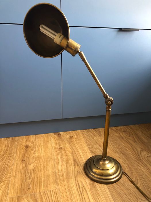 Lampa Almi Decor biurko mosiądz