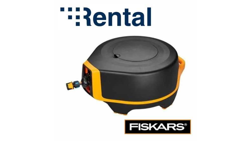 Automatyczny bęben z wężem 25m XL, FISKARS, nowy, od ręki