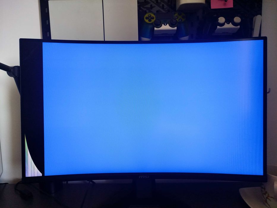 USZKODZONY monitor msi mag 27c6x
