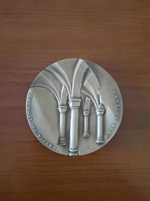 Medal Władysław I Herman  Seria PTAiN  Koszalin 70 mm, srebrzony i brąz