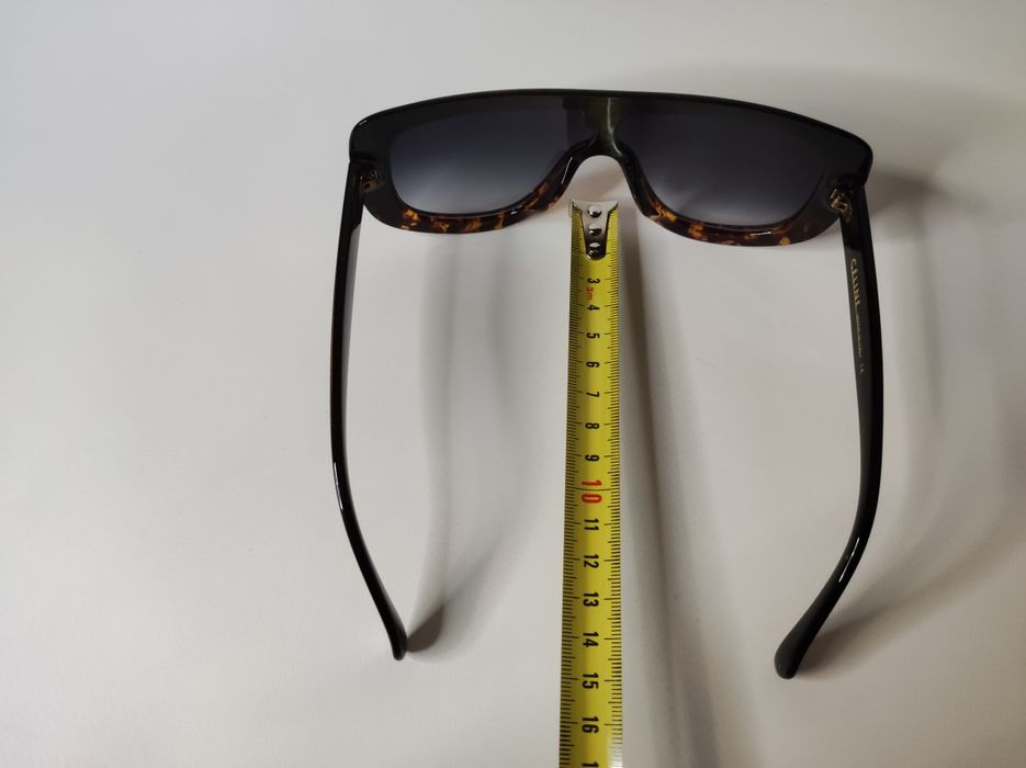 Солнцезащитные Очки в Стиле Маска в Леопардовом Принте