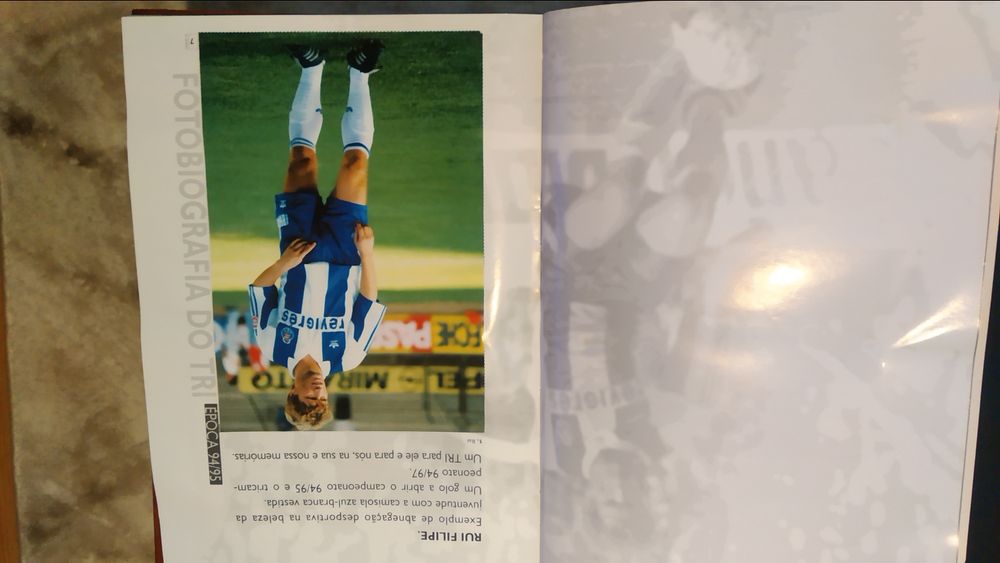 Fotobiografia com fotos destacáveis do TRI-FCPORTO
