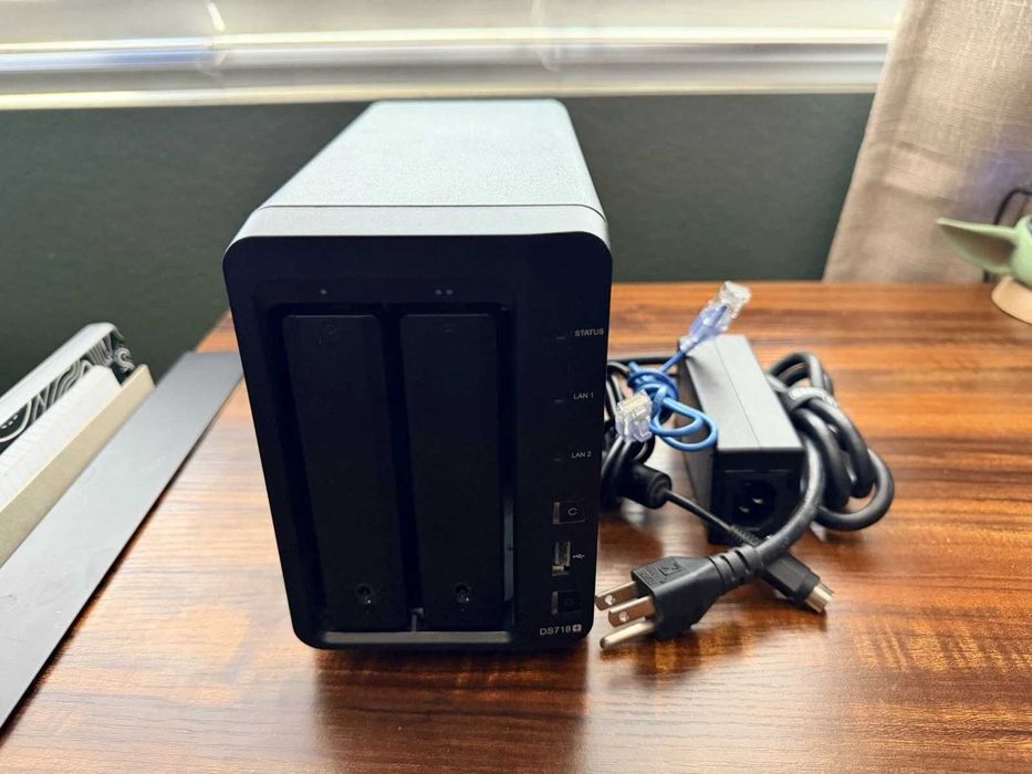 NAS Synology DS718+ Домашня хмара мережевий диск 4 ядра 4K